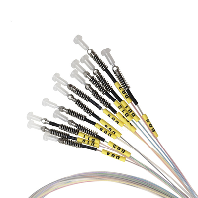 FTTH Multimode MTP LC Fiber Optic Patch Cable Ferrule OM3 OM4 12 Fibers 0,7mm 0,5m