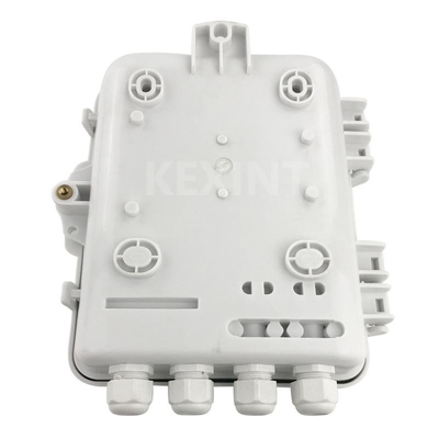 KEXINT KXT-16A FTTH Fiber Optic Distribution Box 12 16 Cores Outdoor IP65 Waterproof White