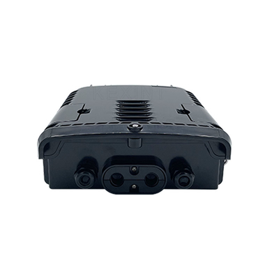 2 κιβώτιο KEXINT FTTH IP65 διανομής οπτικών ινών 2 έξω στο μαύρο ABS PC αδιάβροχο