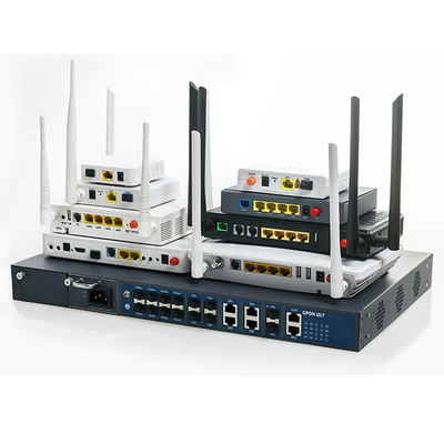 10 Gigabit Ethernet 8 λιμένες 1U GPON OLT FTTH συμβατοί με τους διάφορους τύπους των ONT