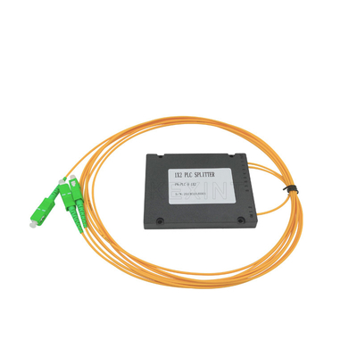 SC APC 3,0 MM 1x2 Fiber Optic PLC Splitter ABS Τύπος Χρήση για Κουτί διανομής 2 πυρήνων