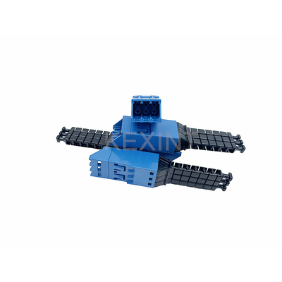 KEXINT ELiMENT MDC 3 Port Adapter Single Mode Blue με 3 πρίζες σκόνης Match MDC Patch Cord
