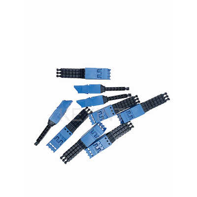 KEXINT ELiMENT MDC 3 Port Adapter Single Mode Blue με 3 πρίζες σκόνης Match MDC Patch Cord