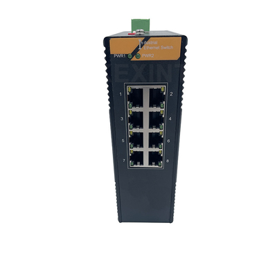 KEXINT 8 Gigabit ηλεκτρική θύρα βιομηχανικού επιπέδου (POE) Power Over Ethernet Switch