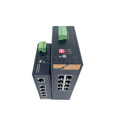 KEXINT 8 Gigabit ηλεκτρική θύρα βιομηχανικού επιπέδου (POE) Power Over Ethernet Switch