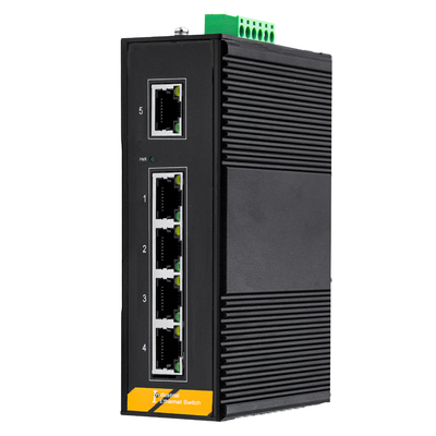 KEXINT Gigabit 5 Ηλεκτρική θύρα Βιομηχανικής ποιότητας (POE) Power Over Ethernet Switch