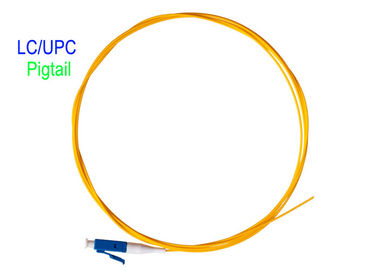 LC σε LC πολλαπλού τρόπου διπλό PLC G657A2 PVC OM3 καλωδίων μπαλωμάτων οπτικών ινών 0,2 DB
