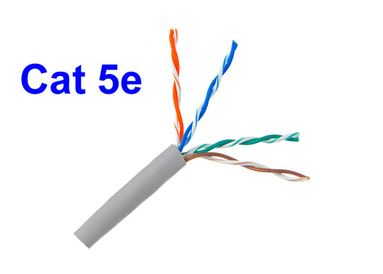 Αγωγός 24 καλωδίων του τοπικού LAN χαλκού δικτύων Cat5E UTP προστασία του περιβάλλοντος AWG 0.505mm